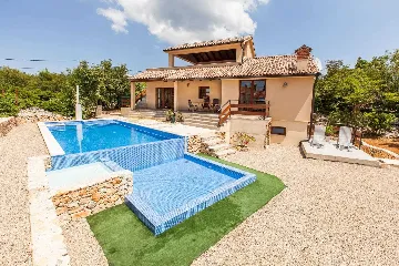 Modern Villa with Private Heated Pools in Dobrinj