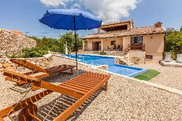 Modern Villa with Private Heated Pools in Dobrinj