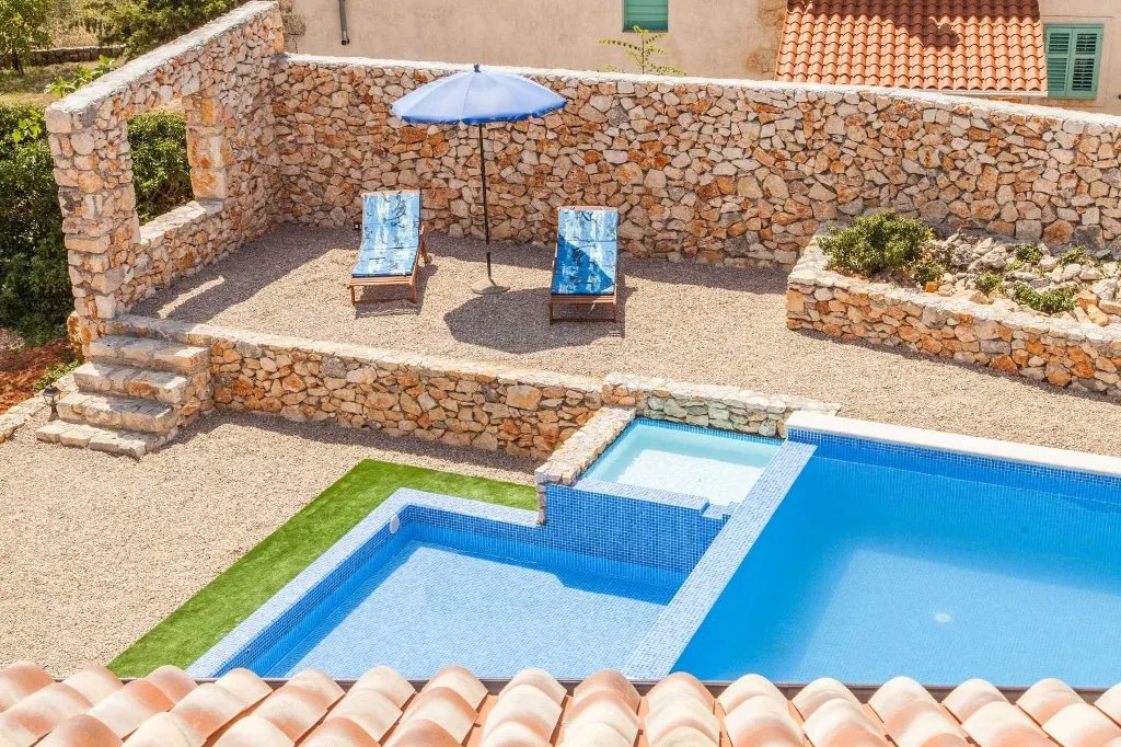 Modern Villa with Private Heated Pools in Dobrinj
