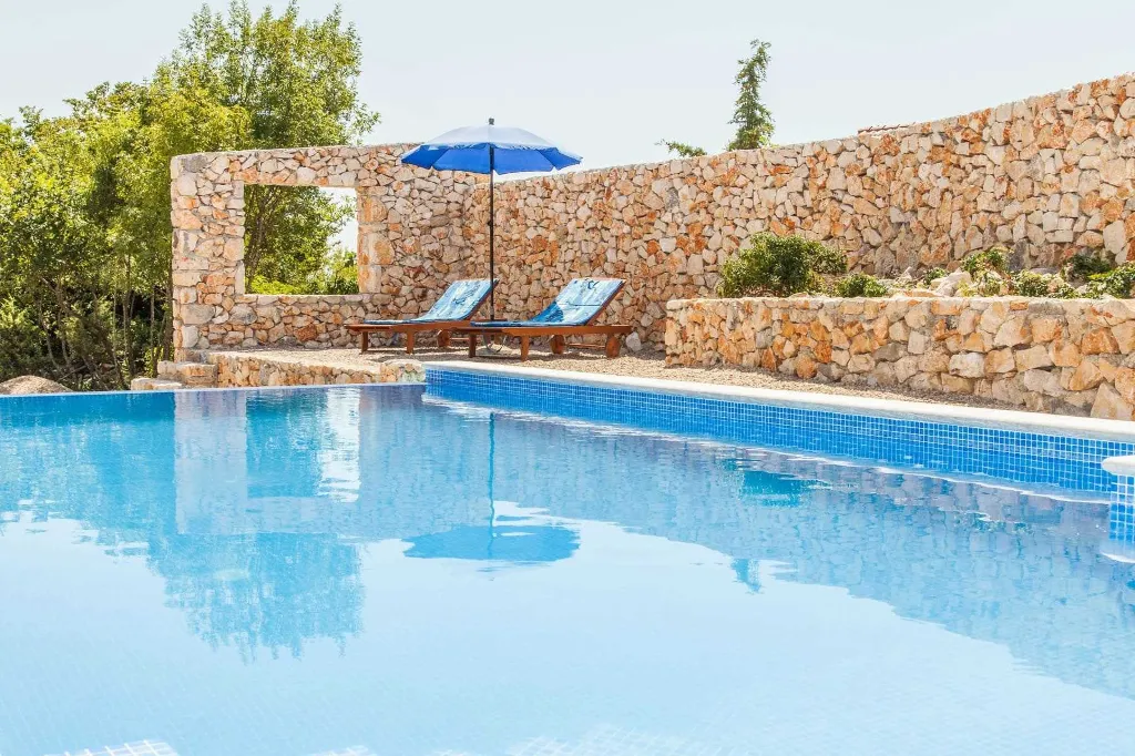 Modern Villa with Private Heated Pools in Dobrinj