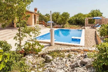 Modern Villa with Private Heated Pools in Dobrinj