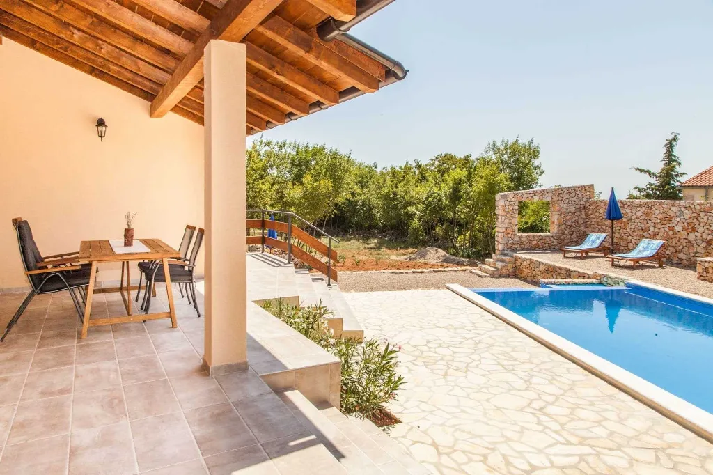 Modern Villa with Private Heated Pools in Dobrinj