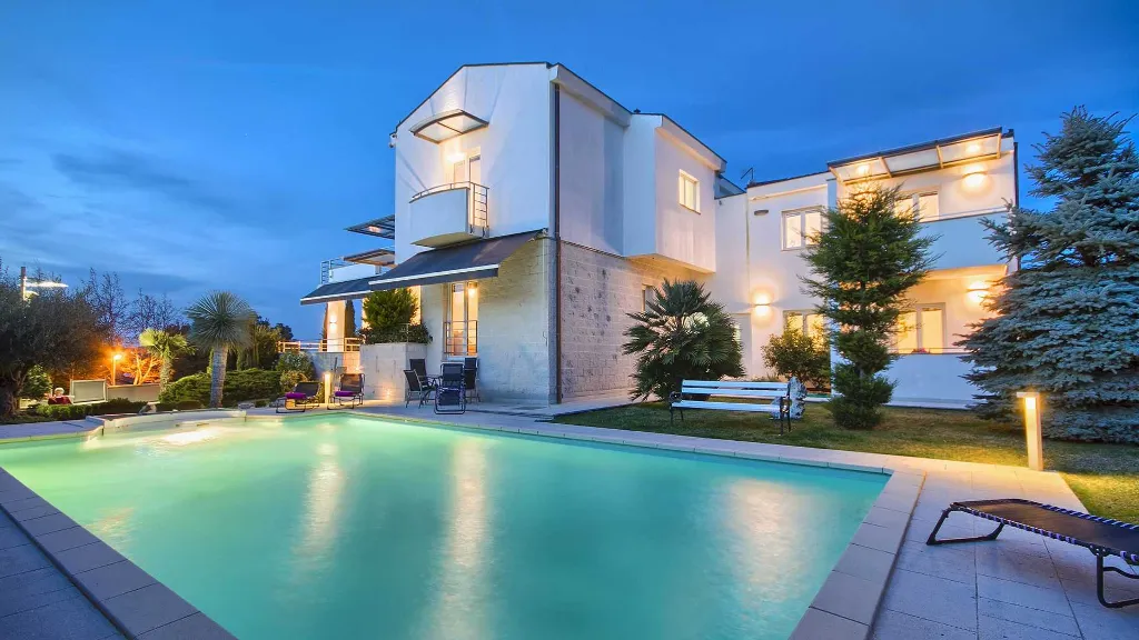 Pula Villa with Private Pool & Sea Views