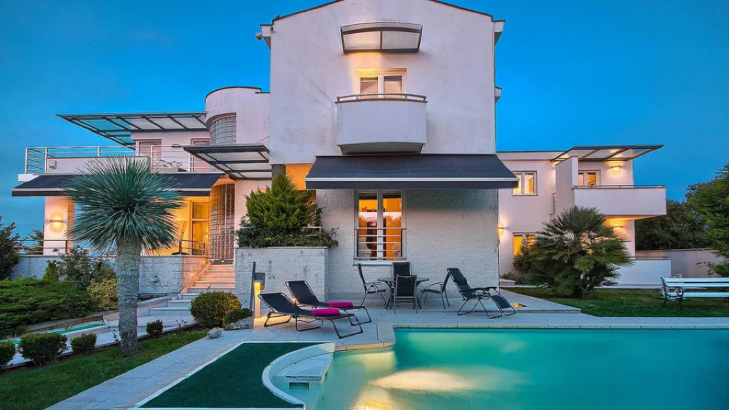 Pula Villa with Private Pool & Sea Views