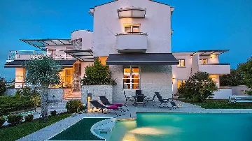 Pula Villa with Private Pool & Sea Views