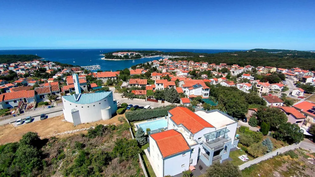 Pula Villa with Private Pool & Sea Views
