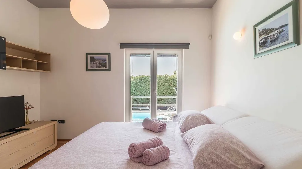 Pula Villa with Private Pool & Sea Views
