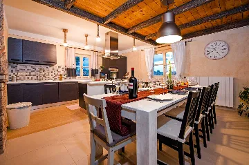 Rustic Stone Villa in Krmed for Up to 10 Guests