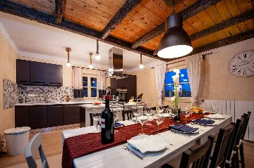 Rustic Stone Villa in Krmed for Up to 10 Guests