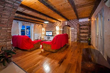 Rustic Stone Villa in Krmed for Up to 10 Guests