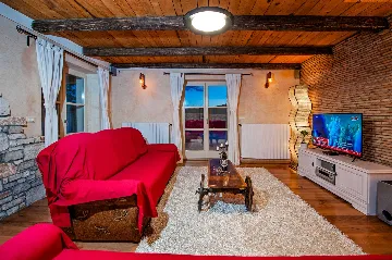 Rustic Stone Villa in Krmed for Up to 10 Guests