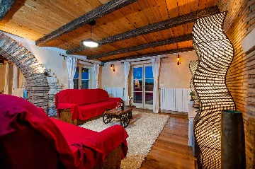 Rustic Stone Villa in Krmed for Up to 10 Guests