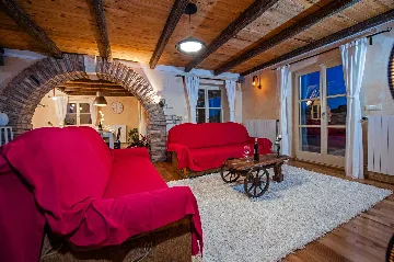Rustic Stone Villa in Krmed for Up to 10 Guests
