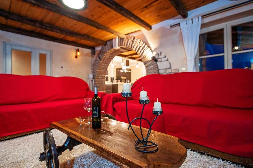 Rustic Stone Villa in Krmed for Up to 10 Guests