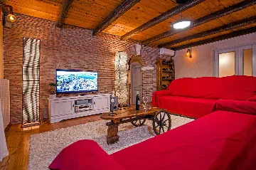 Rustic Stone Villa in Krmed for Up to 10 Guests