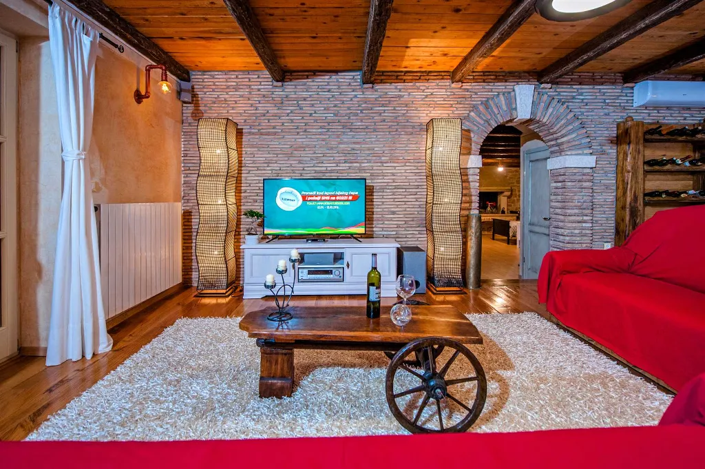 Rustic Stone Villa in Krmed for Up to 10 Guests