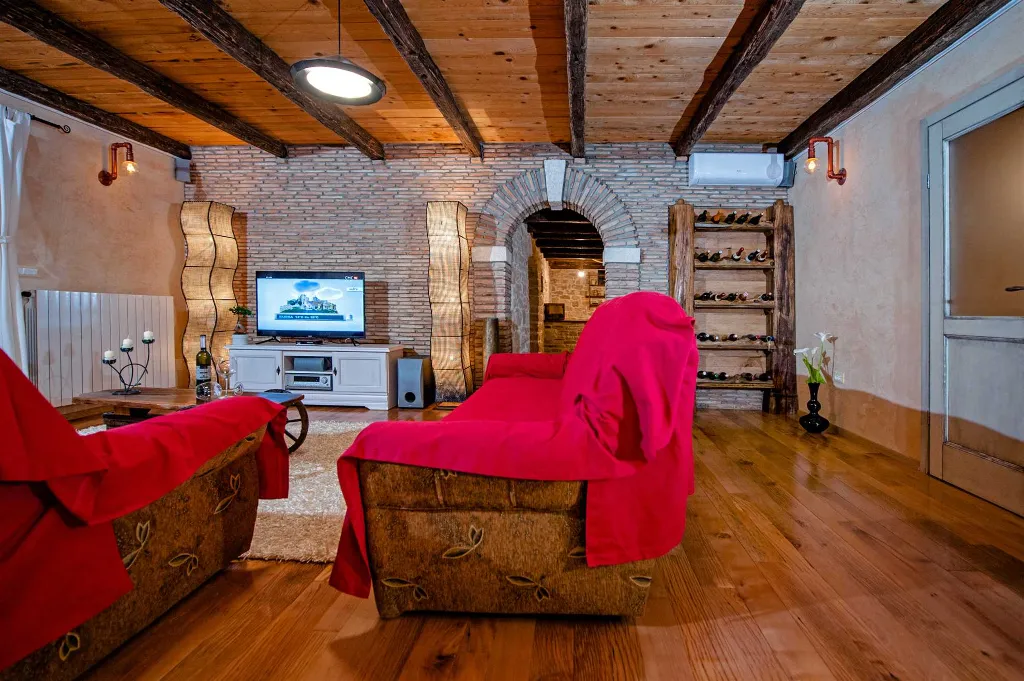Rustic Stone Villa in Krmed for Up to 10 Guests