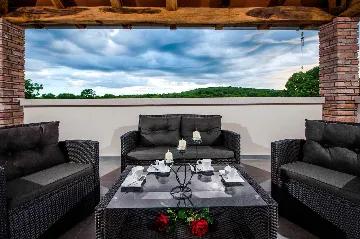 Rustic Stone Villa in Krmed for Up to 10 Guests