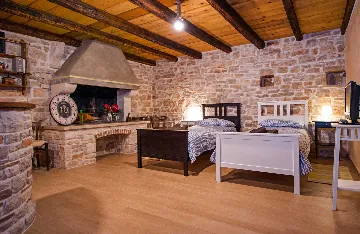 Rustic Stone Villa in Krmed for Up to 10 Guests