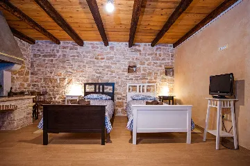 Rustic Stone Villa in Krmed for Up to 10 Guests