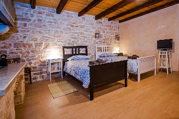 Rustic Stone Villa in Krmed for Up to 10 Guests