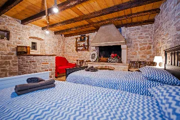 Rustic Stone Villa in Krmed for Up to 10 Guests
