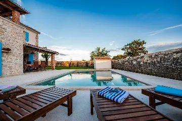 Rustic Stone Villa in Krmed for Up to 10 Guests