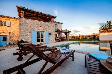 Rustic Stone Villa in Krmed for Up to 10 Guests