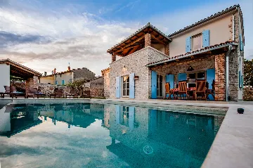 Rustic Stone Villa in Krmed for Up to 10 Guests