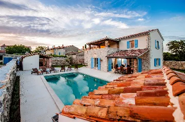 Rustic Stone Villa in Krmed for Up to 10 Guests