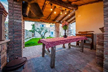 Rustic Stone Villa in Krmed for Up to 10 Guests
