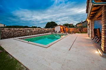 Rustic Stone Villa in Krmed for Up to 10 Guests