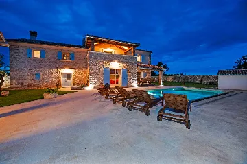 Rustic Stone Villa in Krmed for Up to 10 Guests