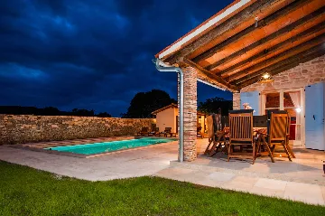 Rustic Stone Villa in Krmed for Up to 10 Guests