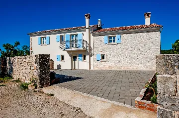 Rustic Stone Villa in Krmed for Up to 10 Guests