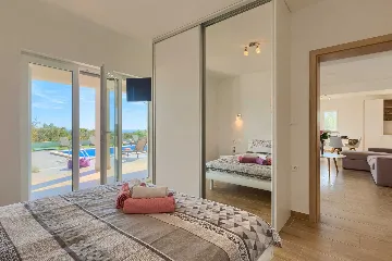 Modern Villa with Private Pool and Sea Views in Peruški