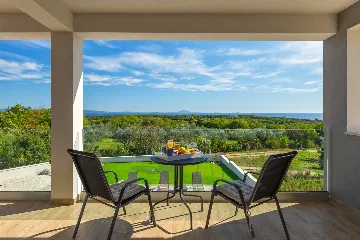 Modern Villa with Private Pool and Sea Views in Peruški