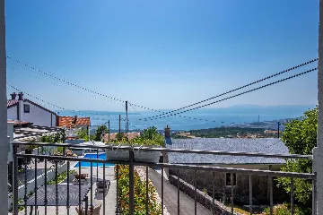 4-Bedroom Villa with Pool and Sea Views in Hreljin