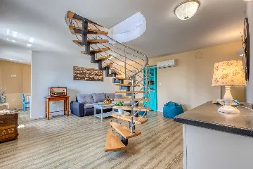 4-Bedroom Villa with Pool and Sea Views in Hreljin