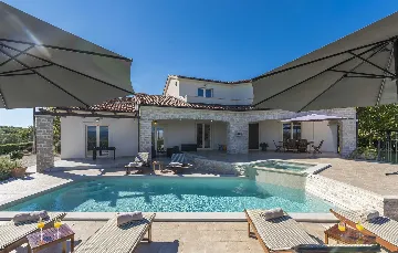 Vižinada Villa with Private Pool for 8 Guests