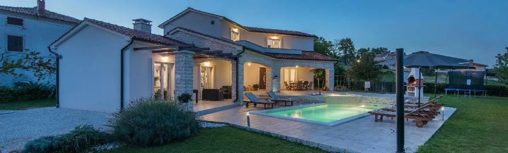 Vižinada Villa with Private Pool for 8 Guests