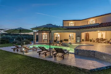 Vižinada Villa with Private Pool for 8 Guests