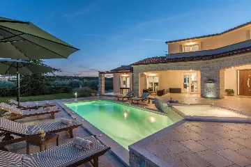 Vižinada Villa with Private Pool for 8 Guests