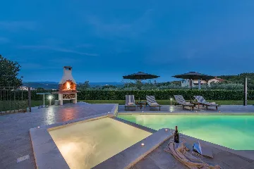 Vižinada Villa with Private Pool for 8 Guests