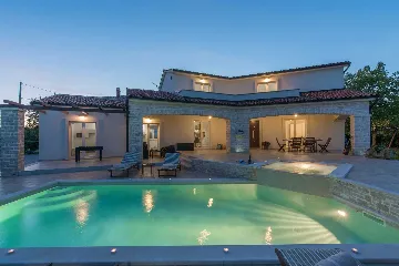 Vižinada Villa with Private Pool for 8 Guests
