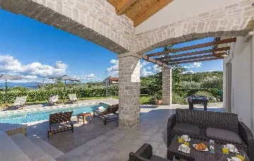 Vižinada Villa with Private Pool for 8 Guests