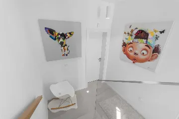 Villa in Ravni with Private Pool & Sea Views