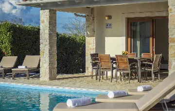 4-Bedroom Villa for 10 Guests in Barban, Croatia