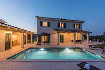 Villa in Rojnići with Private Pool and Sauna