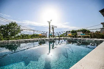 Modern 2-Bedroom Villa with Heated Pool in Kraljevica